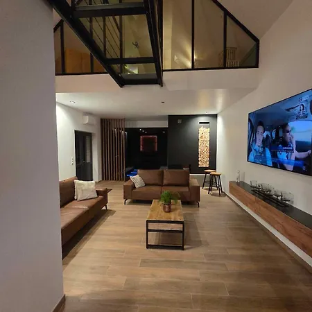 Loft Piscine A Debordement Jacuzzi Sauna Villa Dourlers